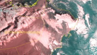 تدفق السحب اليوم