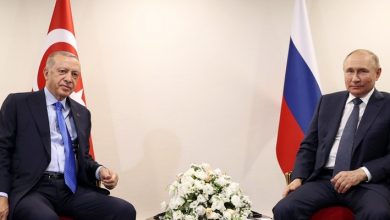 بوتين يناقش مع أردوغان ملف تصدير الحبوب من الموانئ الأوكرانية
